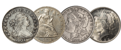 Rare Coins Dollars sell coins