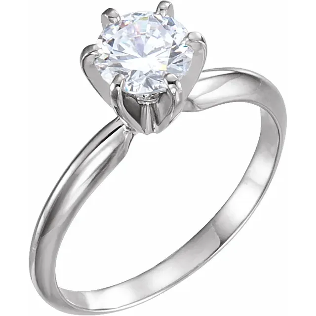 1 Carat Prong Style Diamond Ring