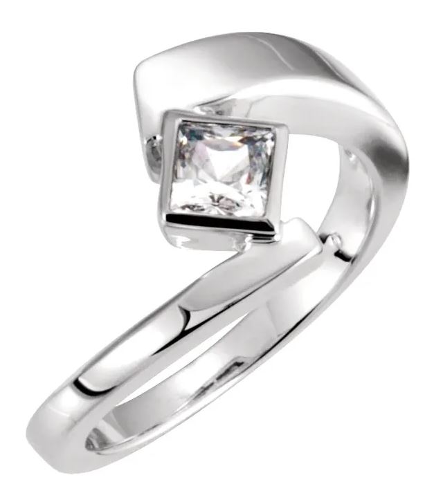 1ct Diamond Ring Bezel