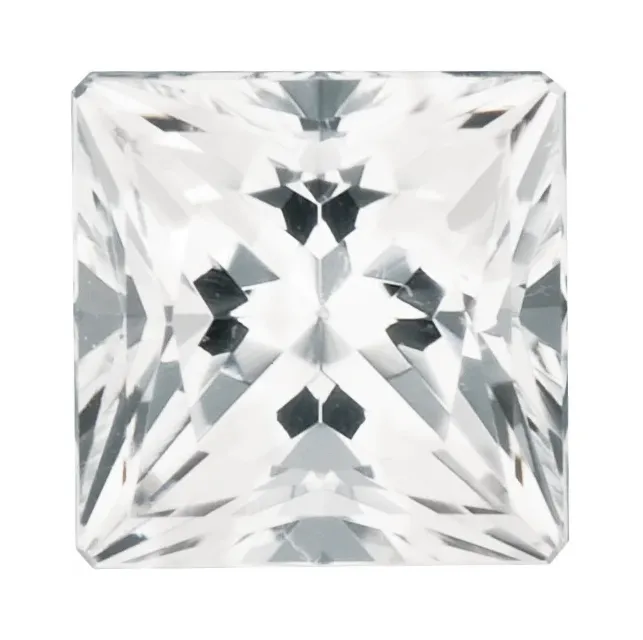 Simulated Diamond White Topaz