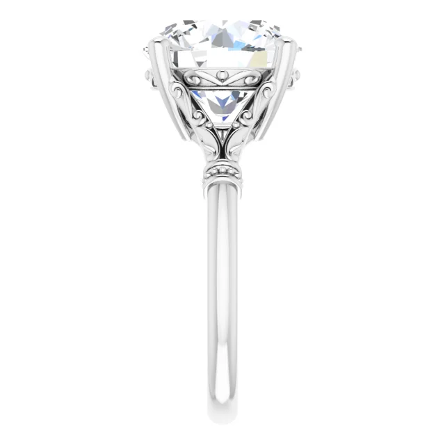 5-carat Solitaire Diamond Engagement Ring