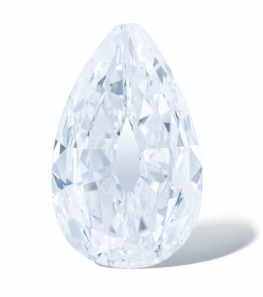 most expensive jewelry sold at an auction in 2021 aaland pear shaped diamond