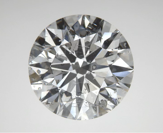 diamond with inclusions blemishes